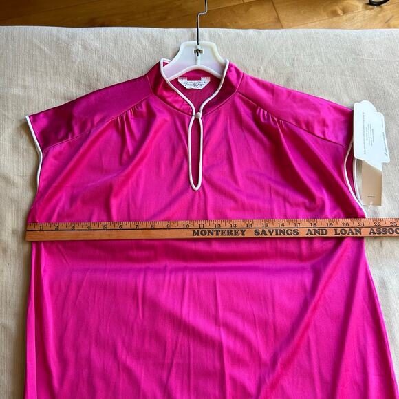 New Vanity Fair Size Small 2 Piece Peignoir Night Gown and Robe pink - Picture 12 of 14